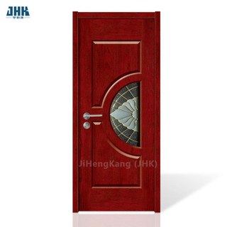 Porta de vidro temperado de madeira HDF para chuveiro bypass