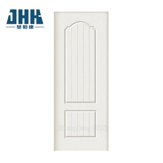 Porta de MDF de PVC com material acabado branco