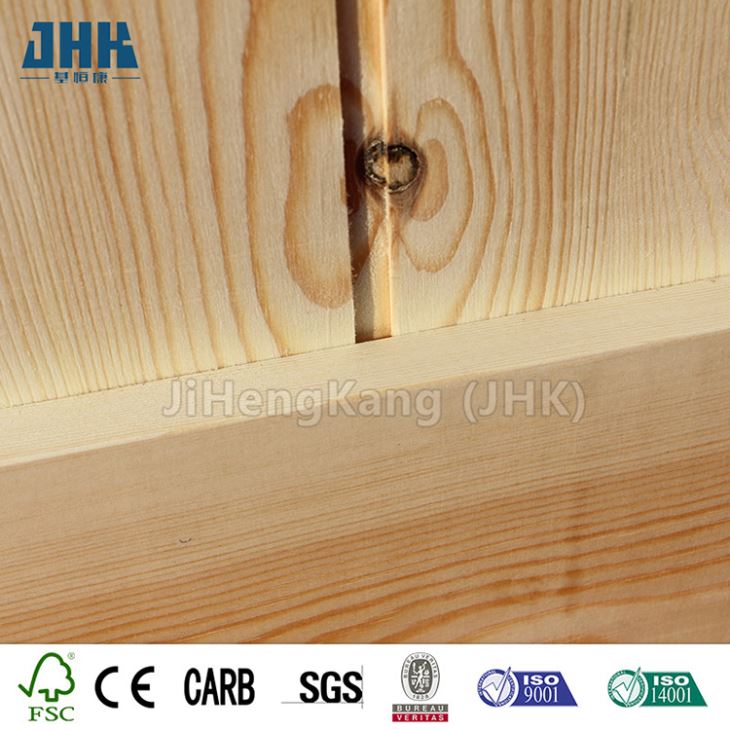 Porta interna do agitador de madeira maciça do painel de madeira de pinho