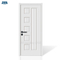 Porta moldada HDF de venda popular interior Porta de primer branco
