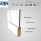 Design de porta de painel de madeira Porta de armário agitador de 2 painéis