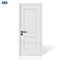 Painel de porta de madeira Pvcwpc moldado com novo design branco branco (JHK-W007)