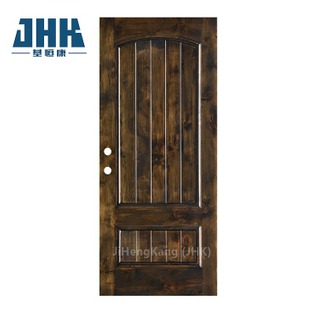 Porta de madeira entalhada em madeira maciça de amieiro