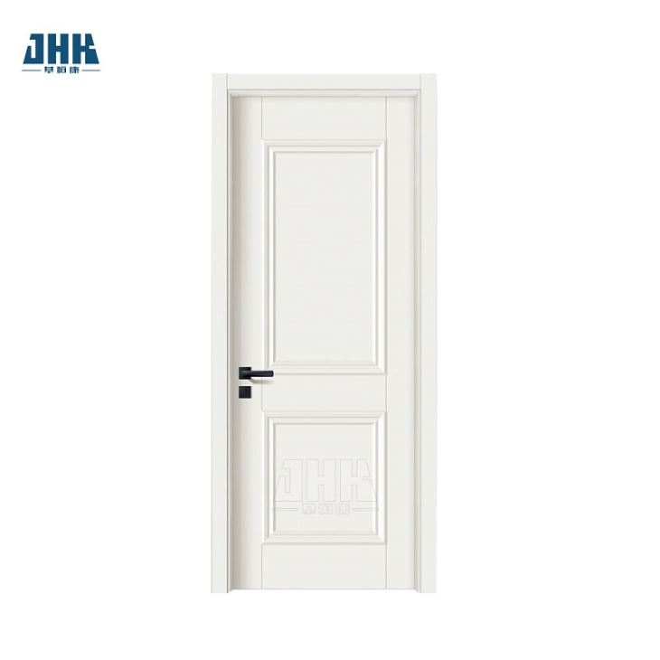 Porta de primer branco com design de obturador interior HDF