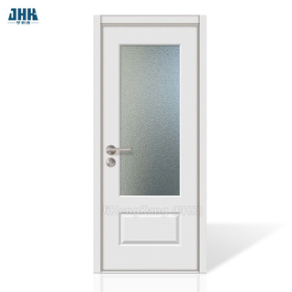 Venda quente assembly branco design especial simples escritório esculpido interior madeira vidro quarto porta chapas de puerta puerta ovalada