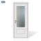 Venda quente assembly branco design especial simples escritório esculpido interior madeira vidro quarto porta chapas de puerta puerta ovalada