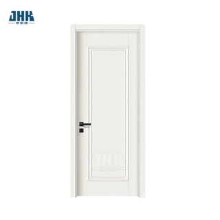 Porta de madeira com primer branco, porta moderna de madeira MDF