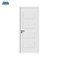 Design simples e moderno branco primer hotel porta à prova de som quarto de madeira maciça interior shaker porta