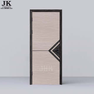 Porta de madeira maciça de carvalho pivotante de entrada de quarto embutida de melamina única de madeira maciça de MDF de alta qualidade