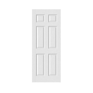 A porta de balanço nivelada de madeira interior do MDF projeta a porta do banheiro do PVC