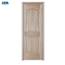Porta de madeira folheada interior de design popular com pintura (KQ-008)