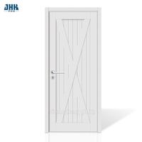 Design de porta de painel de madeira Porta de armário agitador de 2 painéis