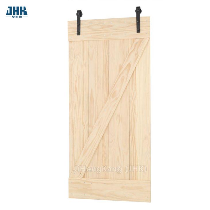 Design de portas de celeiro em madeira maciça