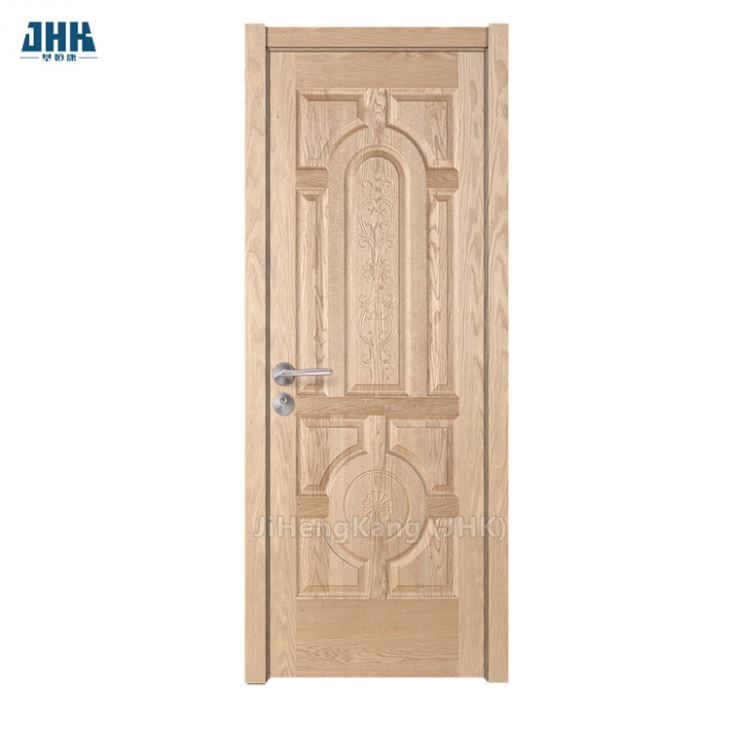 Hot Sale Flat Design Economic Single Veneer Madeira Door