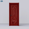 Design simples e moderno de porta com acabamento em melamina de madeira