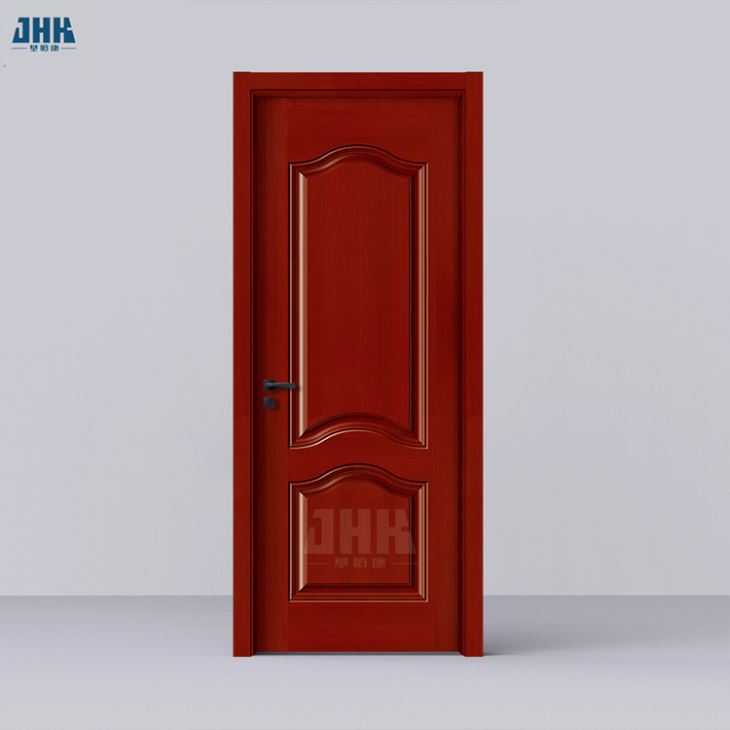Painel marrom com design de melamina em MDF para porta moldada em pele de porta para a fábrica de Foshan (SM-JY-013)