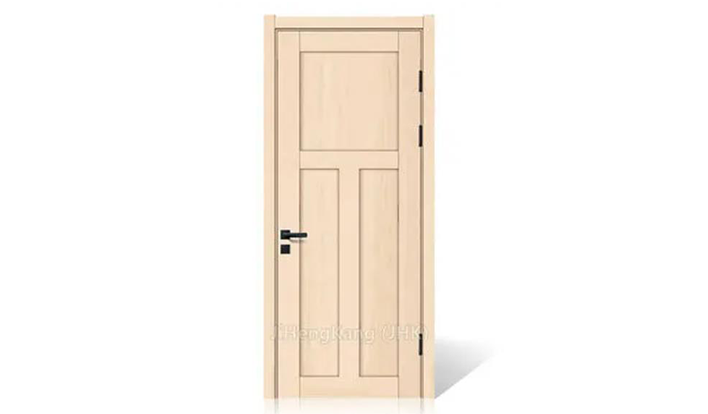 O que é uma porta de madeira de pinho？